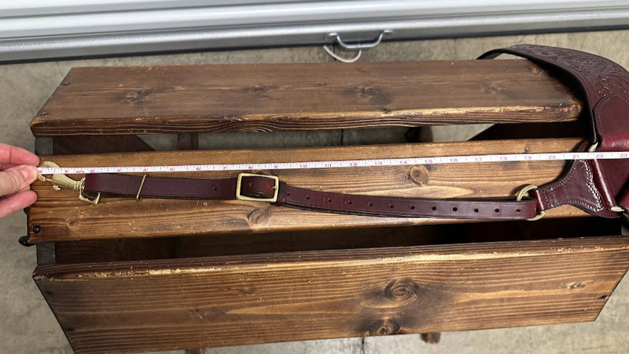 Hidalgo Custom Breast Collar--Western, Tooled