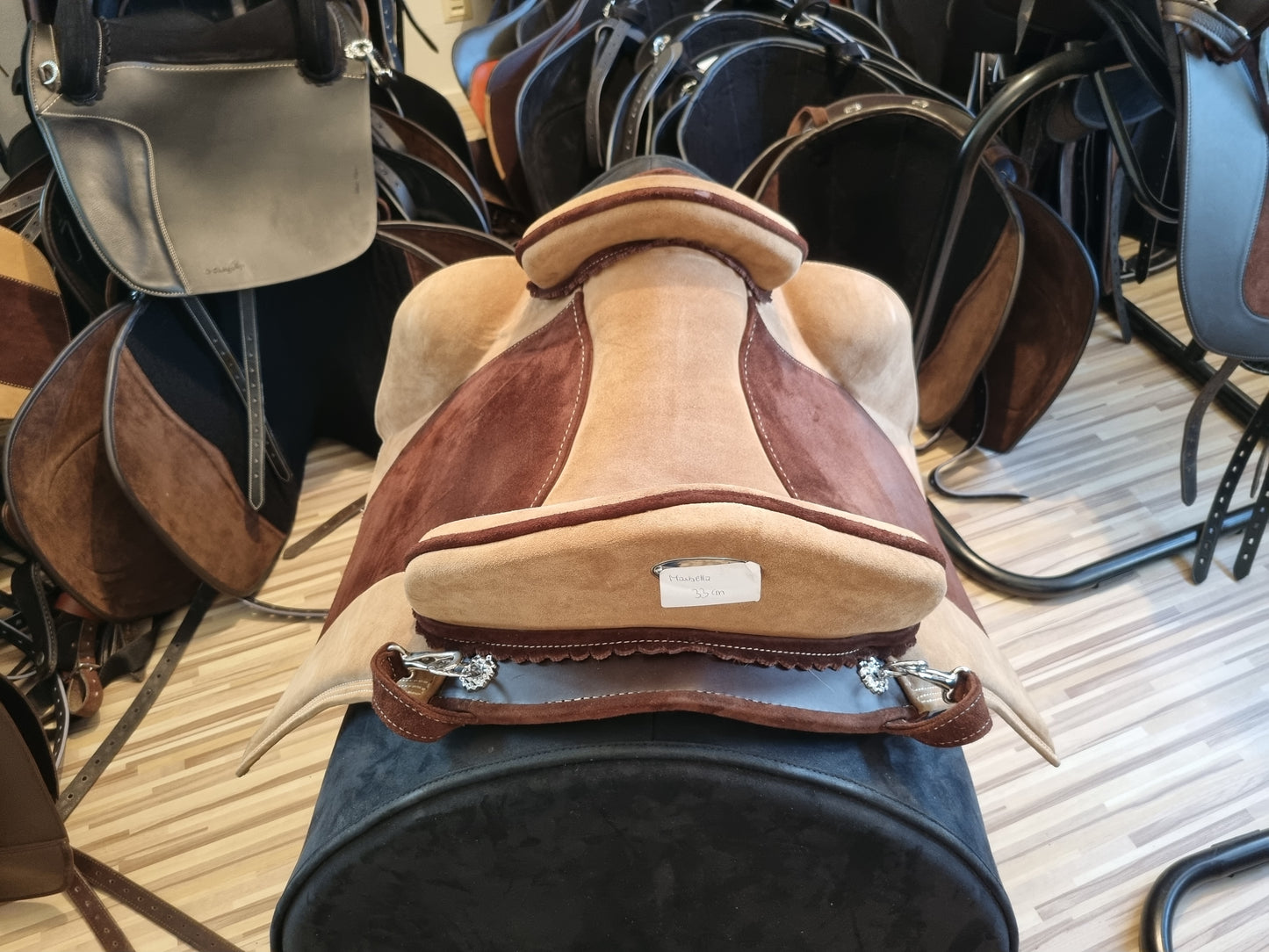 Marbella-Cafe Latte & Dark Brown--33 cm seat