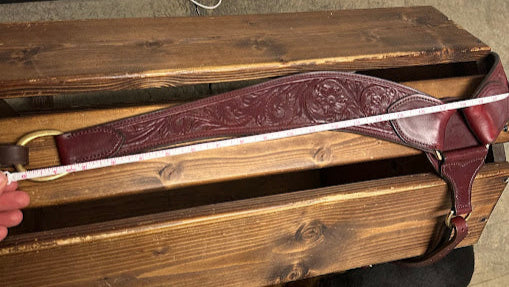 Hidalgo Custom Breast Collar--Western, Tooled