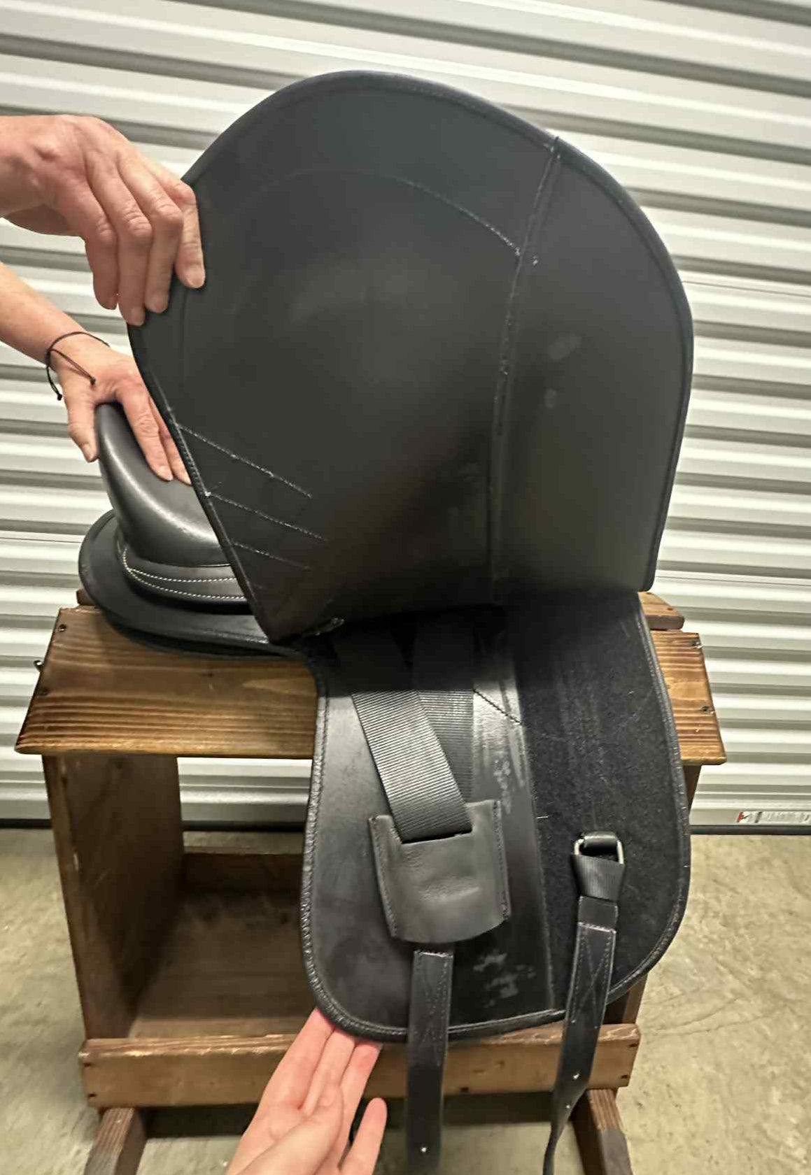 Chicago, Standard tree, 17", black with croc