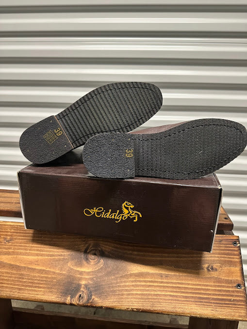 Hidalgo Sevilla Half Boots-Dark Brown