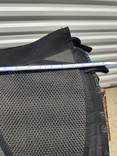 Sanlucar, Standard Tree, Black suede w/natural tooling