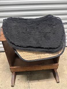 Sanlucar, Standard Tree, Black suede w/natural tooling