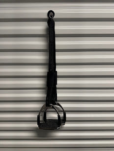 Sanlucar, Standard Tree, Black suede w/natural tooling