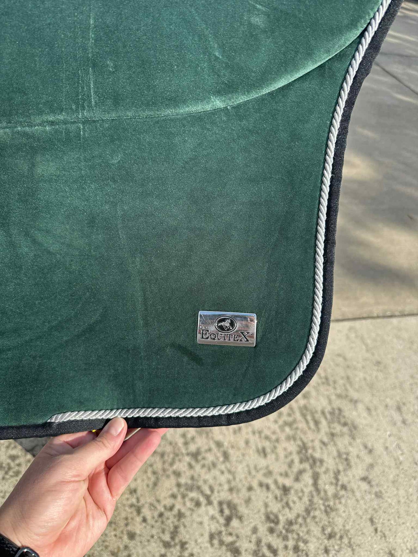 Barely Used Equitex Dressage Spanish Velvet Pad